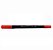 MARCADOR ARTISTICO BISMARK DUALTIP BRUSH #905 VERMELHO - Imagem 1