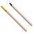 CANETA COMPACTOR 0,4MM MICROLINE - AMARELA - Imagem 1