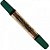 MARCADOR MAGIC COLOR PERM P. DUPLA - VERDE - Imagem 1