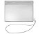 CRACHA FLEX C/ CORDAO 120X80MM VERT - PLASTPARK - Imagem 1