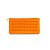 ESTOJO MULTIUSO SILICONE POOPSTORE - LARANJA - Imagem 1