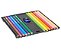 LAPIS DE COR TRIS 12 CORES JUMBO 2EM1 C/ APONTADOR - Imagem 1