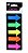 MARCA PAGINA YES SETA NEON C/100 - Imagem 1