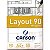 PAPEL UNID LAYOUT A4 C/ MARGEM CANSON 90G - Imagem 1