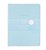 PLANNER PERMANENTE CICERO 19X25 - AZUL PASTEL - Imagem 1