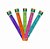 REGUA DE PLASTICO 30CM SIVO FLEXY - CORES - Imagem 1