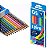 LAPIS DE COR CIS SPIRO COM 12 CORES - CORPO LISTRADO - Imagem 1
