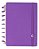 CADERNO INTELIGENTE MÉDIO ALL PURPLE - REF: CIMD3089 - Imagem 1