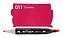 MARCADOR ARTISTICO BISMARK MARKER DUAL #011 CARMINE - Imagem 1
