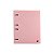 FICHARIO YES COLEGIAL 4 ARGOLAS RC4EBC1- ROSA PASTEL - Imagem 1