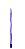 LAPIS CIS SPIRO HB C/ BORRACHA - ROXO - Imagem 1