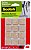 FELTRO ANTI-IMPACTO PRETETOR ADESIVO SCOTCH BEGE QUADRADO PEQUENO 25X3 C/12 - Imagem 1