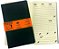 PLANNER SEMANAL PERMANENTE FILIBOOK PRETO/MARFIM 21X12,5CM 30FLS - 2 UNIDADES - Imagem 1