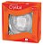 CRYSTAL - CJ PRATO RASO C/ 06 PC 23,4X22,5X23 CM - Imagem 1