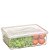 CAIXA ORG DU CHEFF 11 LTS C/ TPA TRANSP 39,8X28X13,8 CM - Imagem 1