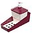 PORTA DETERGENTE COMPLETO MARMORE 600 ML - Imagem 1