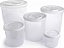 CJ MANTIMENTO ROSCA CLIC 05 PCS BRANCO - Imagem 1