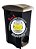 LIXEIRA ECOBLACK C/ PEDAL 30 LTS - 3 EM 1 - Imagem 1