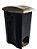 LIXEIRA ECOBLACK C/ PEDAL 14 LTS - Imagem 1