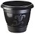 VASO RED PRETO 18 LTS - Imagem 1