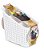 ORGANIZA MULTIUSO RATTAN BRANCO - Imagem 1