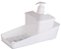 PORTA DETERGENTE COMPLETO BRANCO 600 ML - Imagem 1