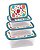 CJ ORGANIZ RET 4 PCS 220/420/750/1270 ML GARDEM - Imagem 1