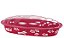 SERVE PAO MARMORE FLORAL - 34 X 19,3 X 15 CM - Imagem 1