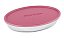 COLOR-ASSADEIRA OVAL C/TPA 35,7X25X6,7  3,2 LTS - CAIXA C/ 6 PEÇAS - Imagem 1