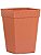 VASO QUADR COLUNA CERAMICO RATTAN 17,5 LTS - Imagem 1