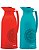 GARRAFA TERM FUTURA 750 ML DEC AQUA / VERMELHA - Imagem 1