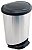 LIXEIRA C/ PEDAL 45L LABEL INOX - Imagem 1