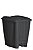LIXEIRA COM PEDAL 20 LTS - PRETO - Imagem 1