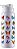 GARRAFA SQUEEZE 750ML BORBOLETA - Imagem 1