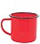 CANECA 360ML REVESTIDA VERMELHA - Imagem 1