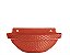 VASO DE PAREDE MEIA LUA RATTAN TERRACOTA 3L - Imagem 1