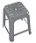 BANQUETA CINZA (SUPORTA ATE 70 KG) - Imagem 1