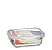 POTE HERMETICO RET BORO C/ TRAVA 600ML - Imagem 1