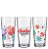 BAR COPO LONG DRINK 260 ML DECOR MISTO - CAIXA C/ 24 PEÇAS - Imagem 1