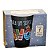 CANECA 220ML PRETA DEC FAMILIA C/ CX - CAIXA C/ 24 PEÇAS - Imagem 1