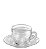 CRYSTAL - XICARA CAFE 93 ML C/ PIRES - CAIXA C/ 24 PEÇAS - Imagem 1