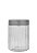POTE SLEEK 1,20L VIDRO C/ TPA INOX - CAIXA C/ 6 PEÇAS - Imagem 1