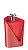 DISPENSER CLICK 500ML VERMELHO - 9 X 18 CM - Imagem 1