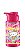GARRAFA SQUEEZE 500ML HELLO KITTY PINK CHARMMY - Imagem 1