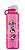 GARRAFA SQUEEZE 1L MENINAS SUPER PODEROSAS PINK - Imagem 1