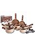 COOK PRATIC - JG PANELA INDUÇÃO C/ 10 PCS CREMA - Imagem 1