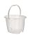 BALDE OVAL GRADUADO 13,5 LTS TRANS - Imagem 1