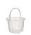 BALDE OVAL GRADUADO 8 LTS TRANS - Imagem 1