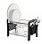 BLACK - ESCORREDOR DUPLO DESM. 41X23X26 CM P/ 12 PRATOS - Imagem 1