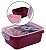 MARMITA C/ TRAVA 850ML MINNIE - Imagem 1